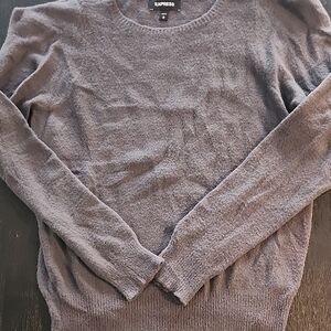 Express Gray Crewneck Sweater